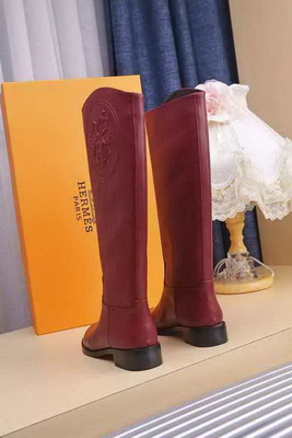 HERMES Knee-high boots Women--009